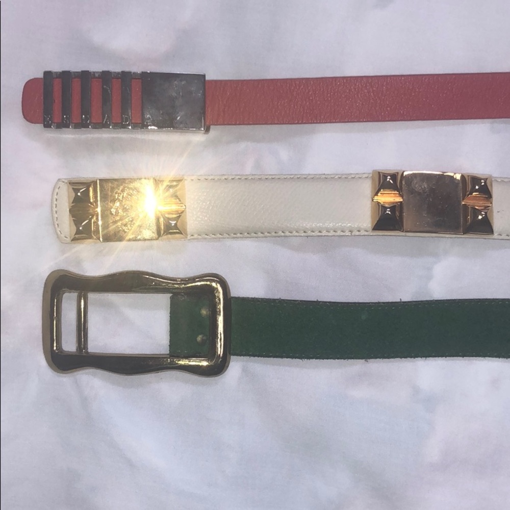 (3) belts